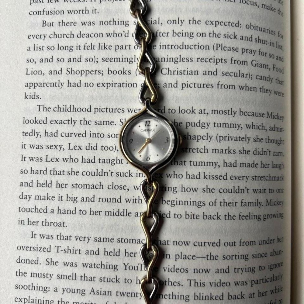 TWO TONE‎ CARRIAGE WATCH